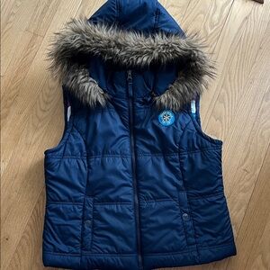 Veste D’hiver Fille Aéropostale – Taille 10 – Blanc – En Coton
